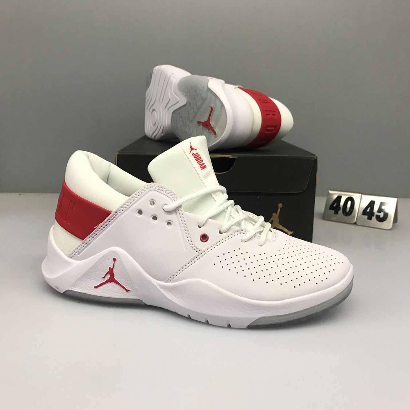 Nike Jordan Flight Fresh White Red Shoes